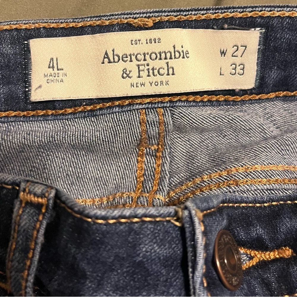 Abercrombie long skinny jeans